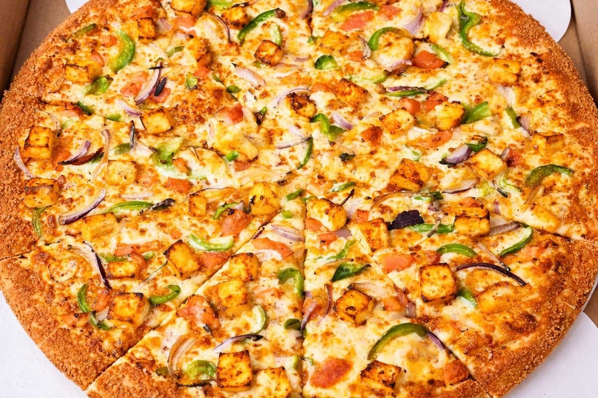 3. Butter Chicken or Paneer Pizza-14" Large