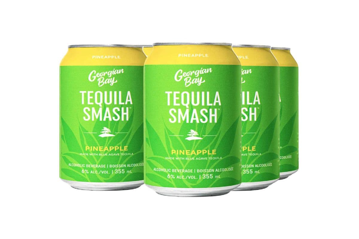 Georgian Bay Pineapple Tequila Smash (6 x 355 ml Cans)