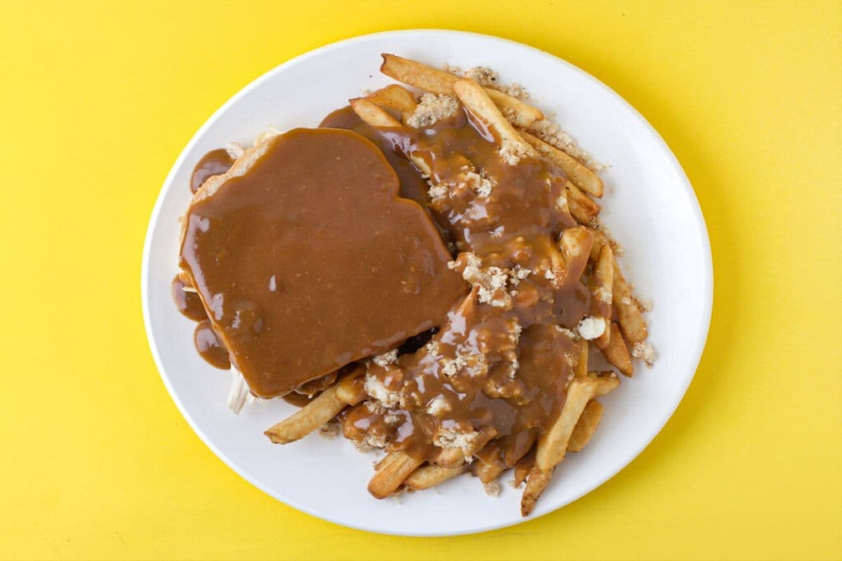 Hot Turkey with Fries