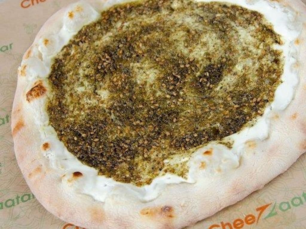 Labneh and Zaatar