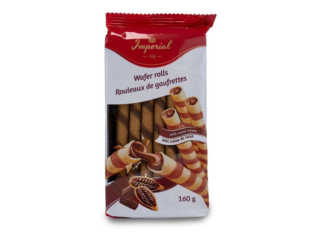 Imperial Wafer Rolls Cocoa Mousse Filling