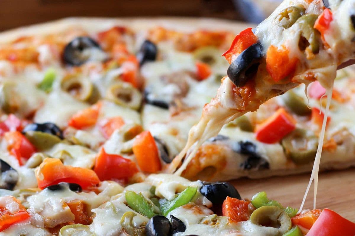 Small 10" Fresh Vegetable Pizza