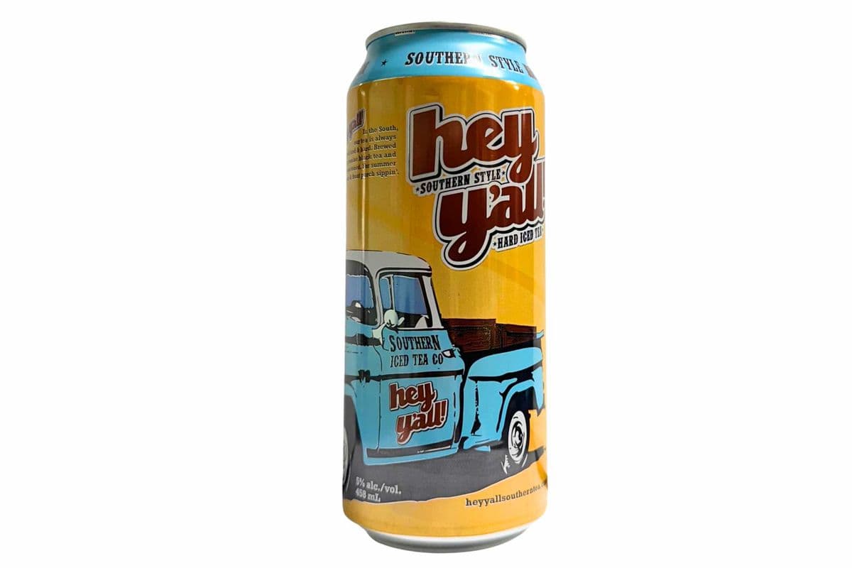 Hey Y'all Southern Style Hard Iced Tea (1 x 473mL)