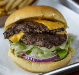 Hamburger avec fromage / Hamburger with Cheese