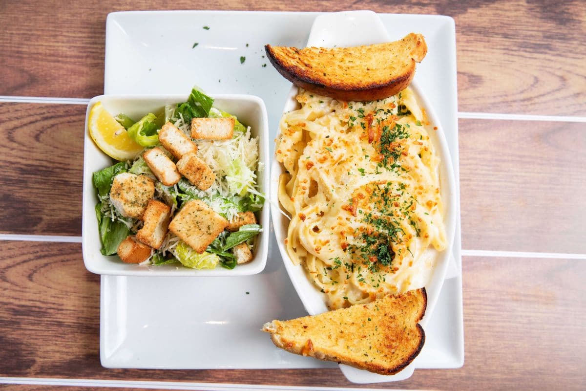 Oven Baked Fettuccine Alfredo