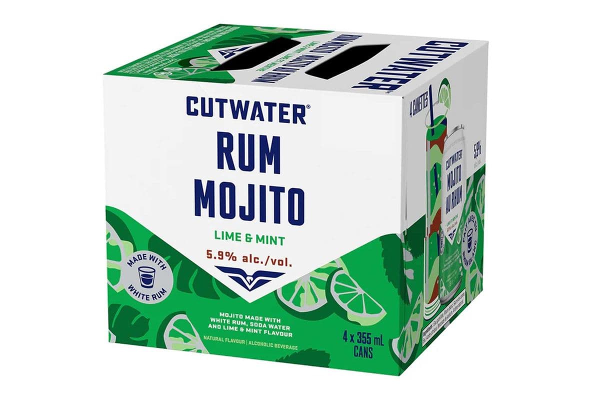 CUTWATER MOJITO 4 CANS (4 x 355 ML)