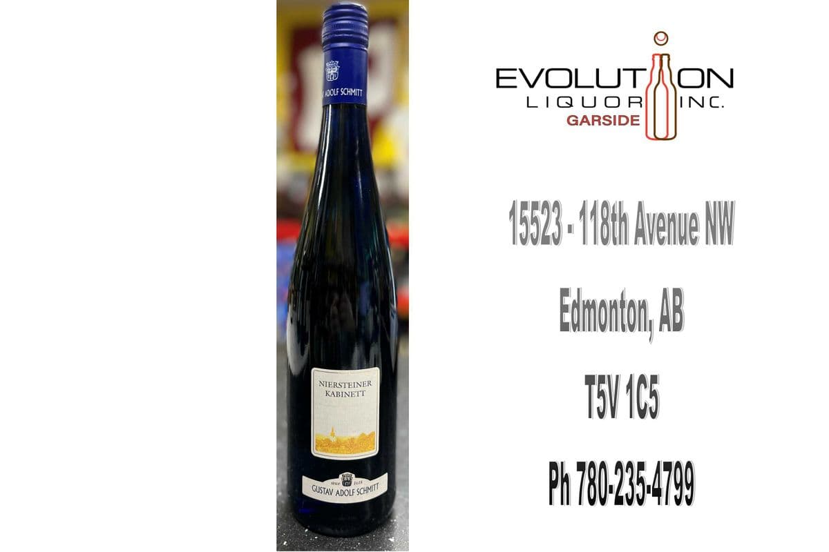 Gustav Adolf Schmitt Niersteiner Kabinett 2011 (1 x 750ml Glass Bottle)