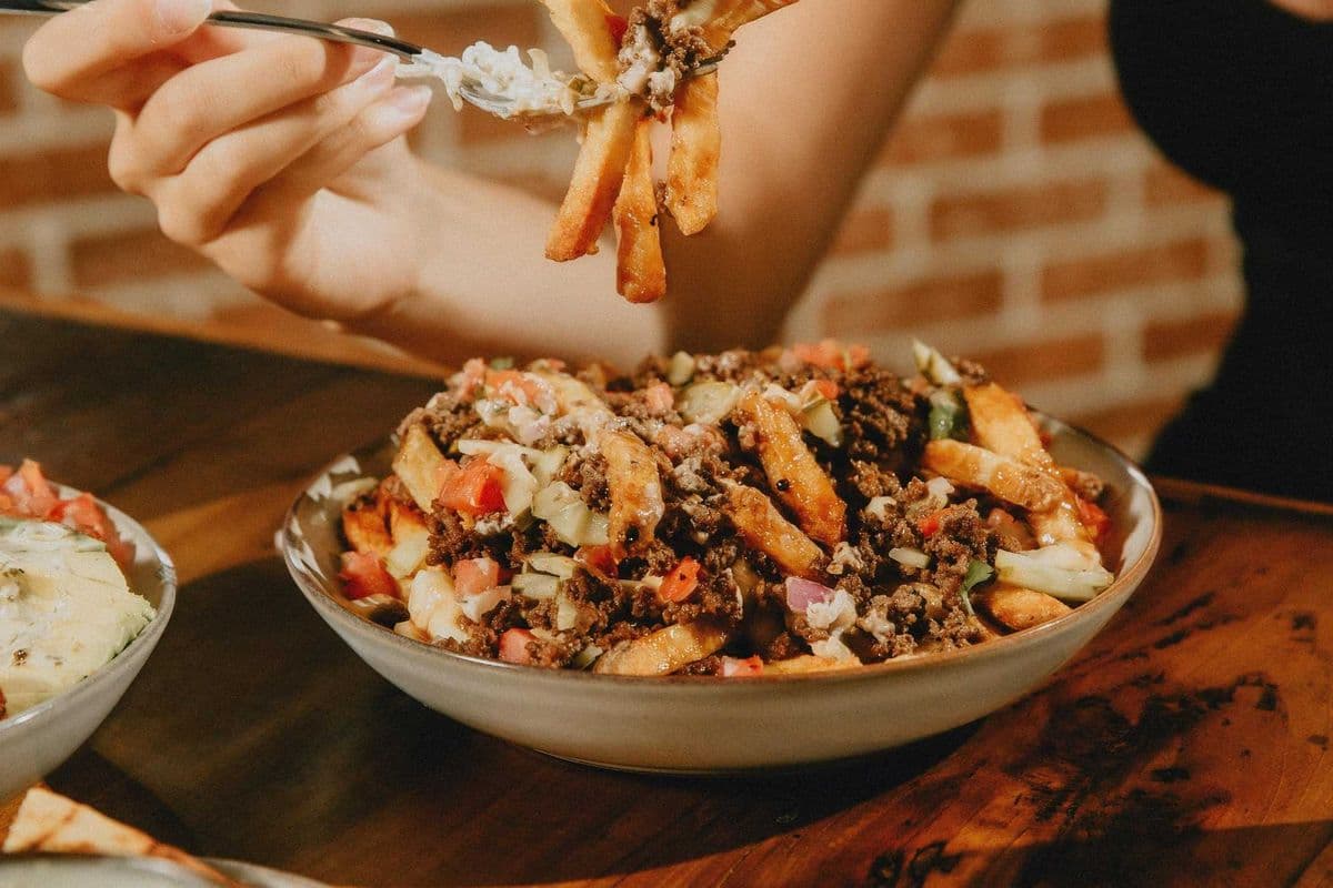 Cheese Burger Poutine