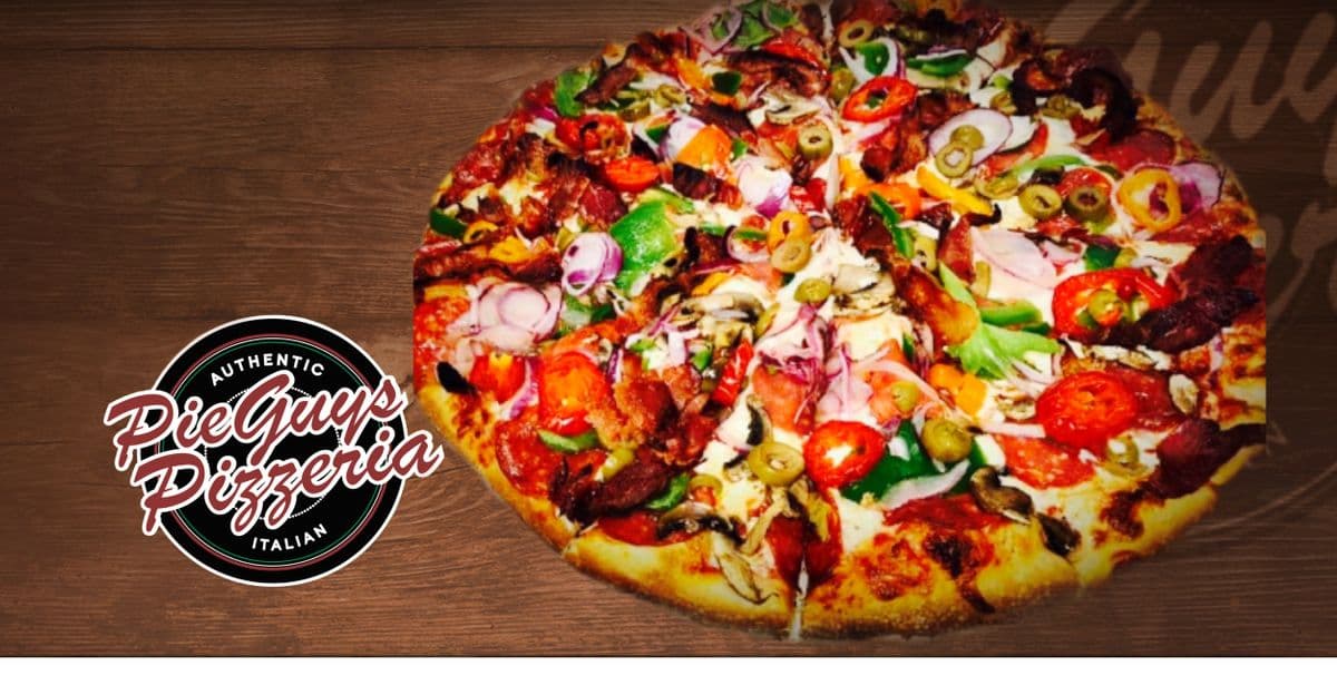 Twelve-Slice Pizza Pie with The Works