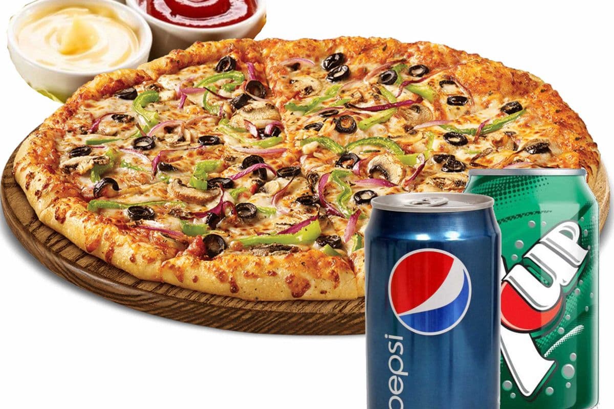 Single Medium Pizza Combo