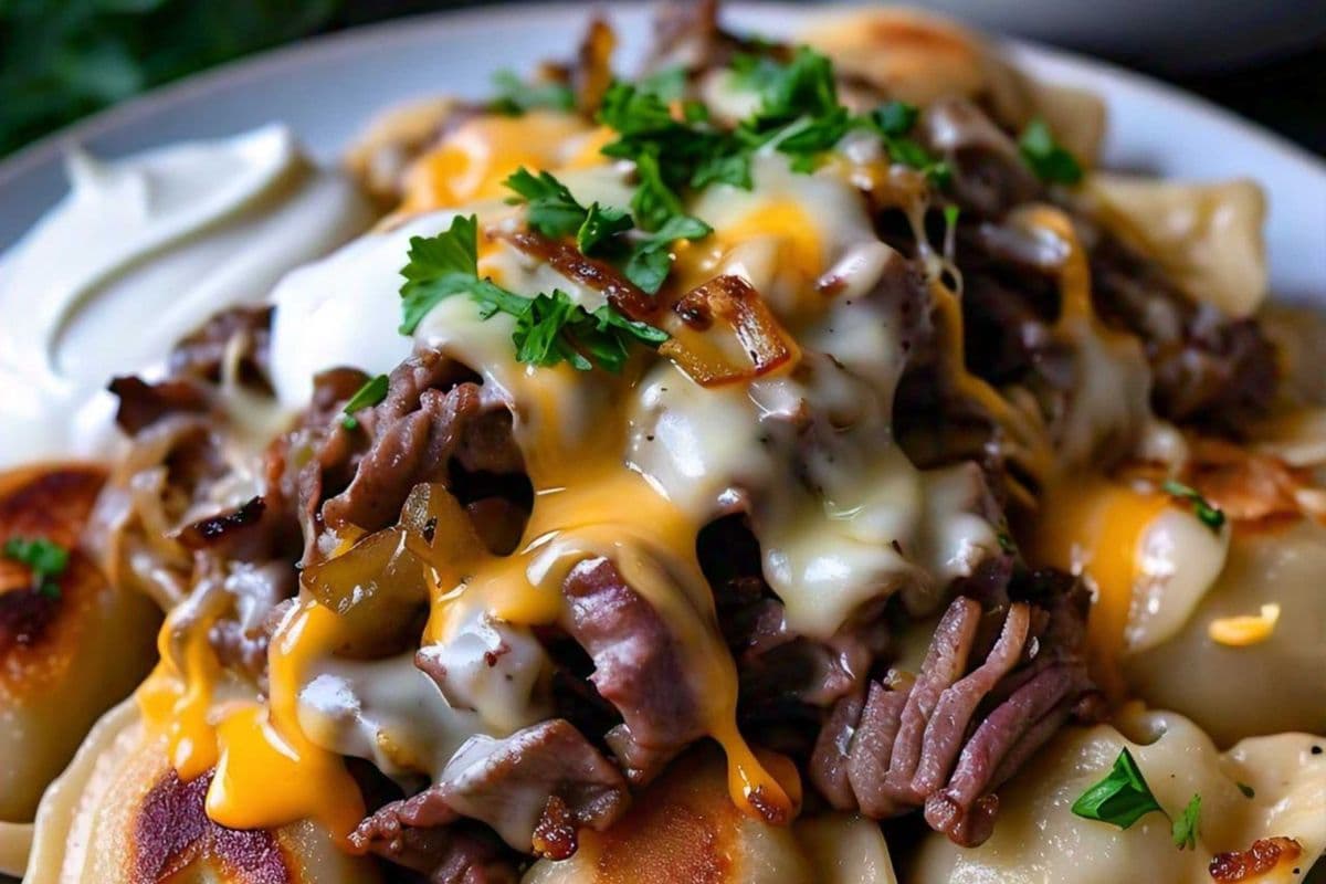 Pulled Pork Pierogi