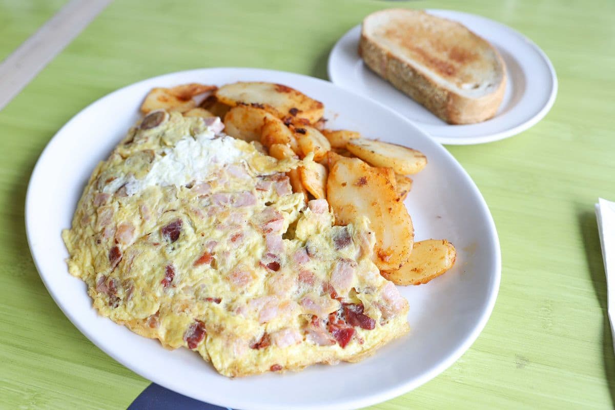 Meatlovers Omelette