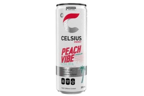 Pepsi Celsius Peach Vibe (355 ml)