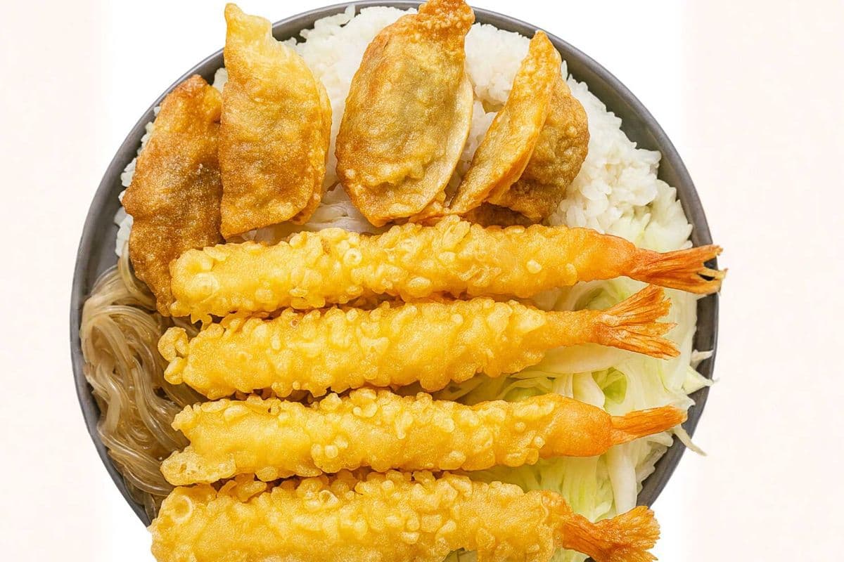 Rice Bowl-Shrimp Tempura
