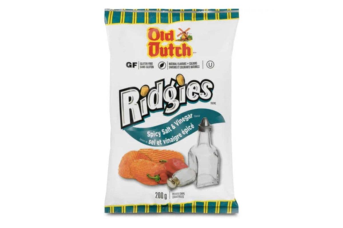 Old Dutch Ridgies Spicy Salt & Vinegar (200 g)