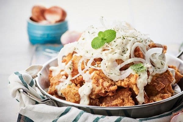 Creamy Onion Bone-in (S) 奶油洋葱有骨炸鸡(小)