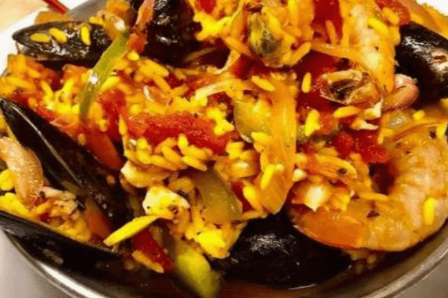 Seafood Paella