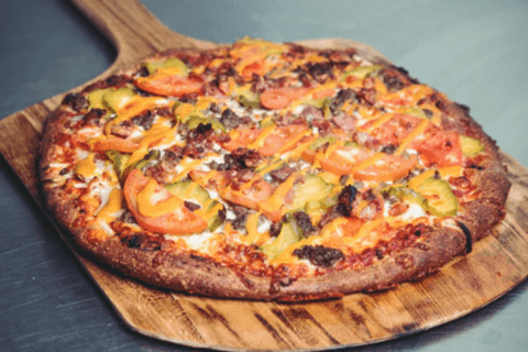 18" X-Large Bacon Cheeseburger Pizza