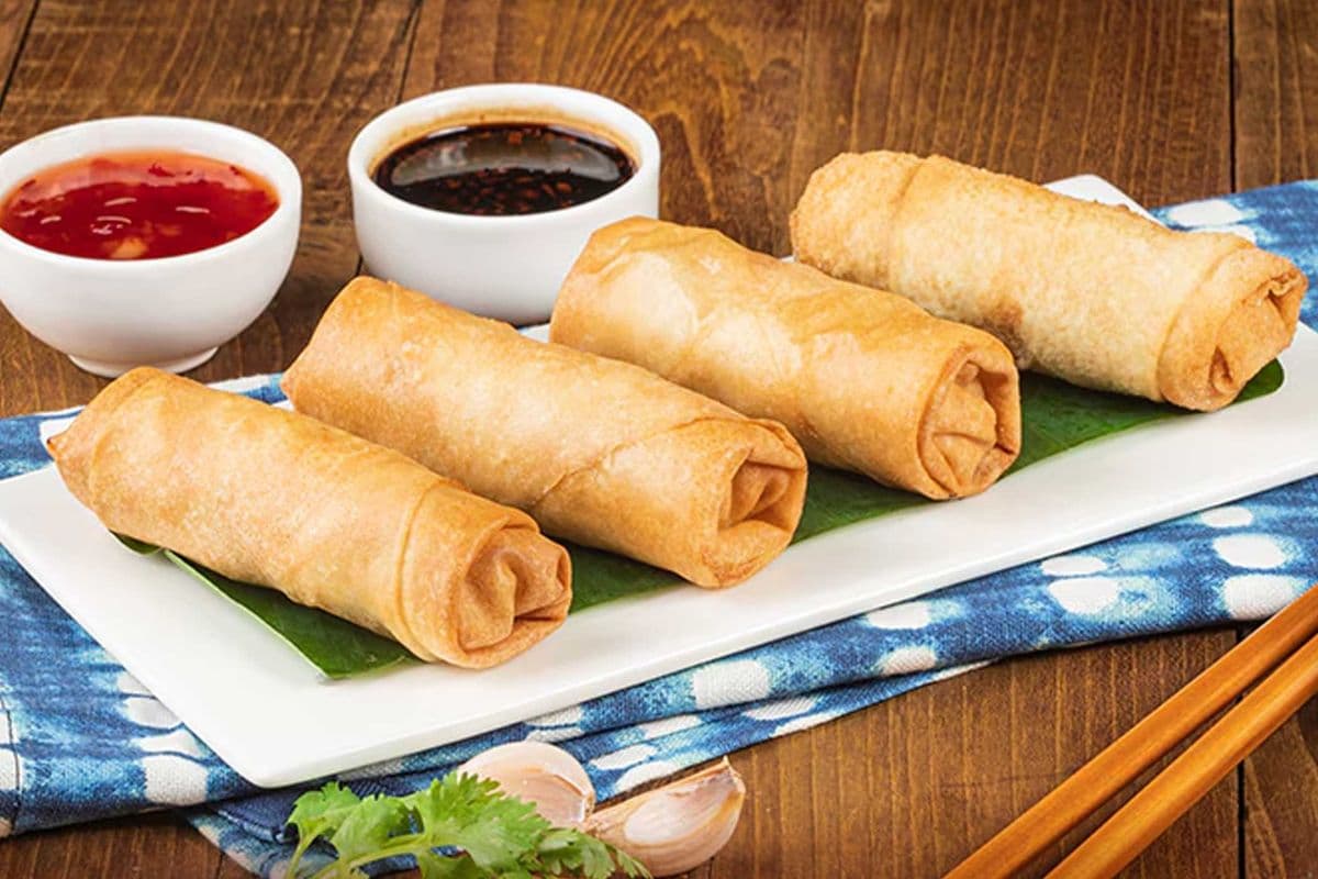 Beef Spring Rolls (4pcs) (4 pcs)