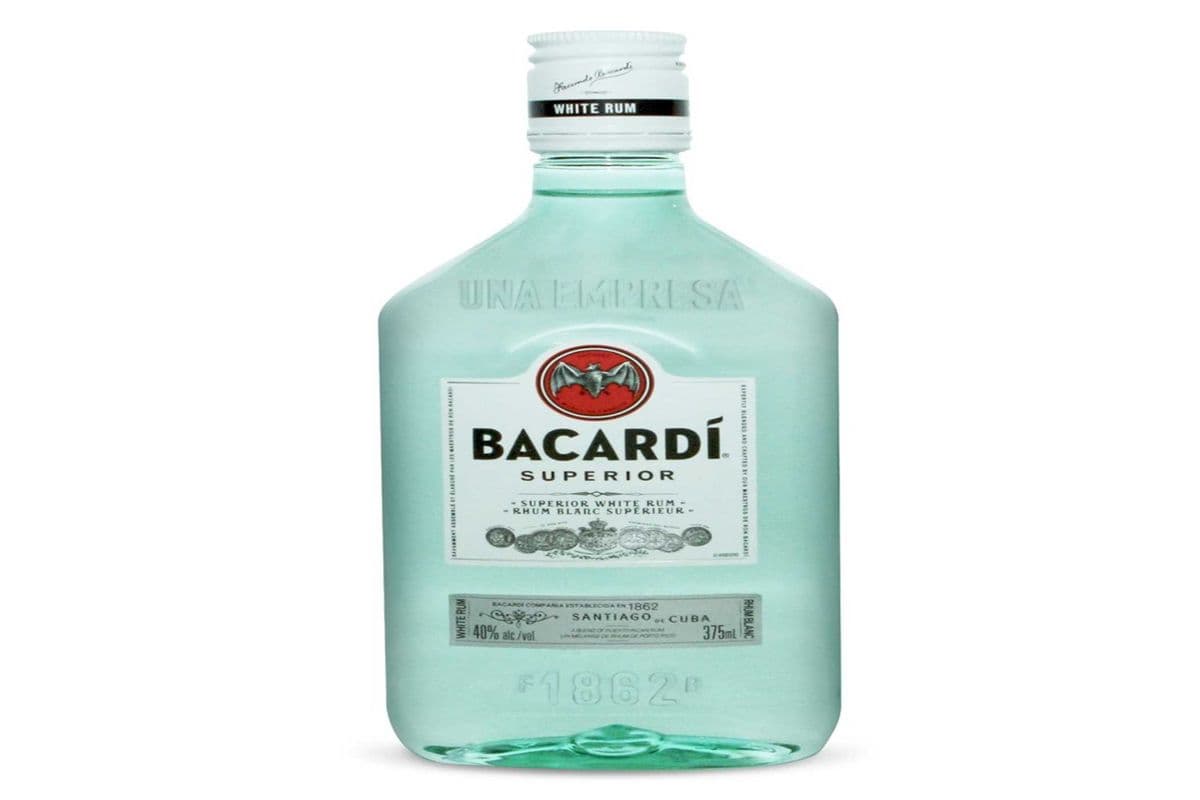 Bacardi White 375 ML (1 x 375 ml)