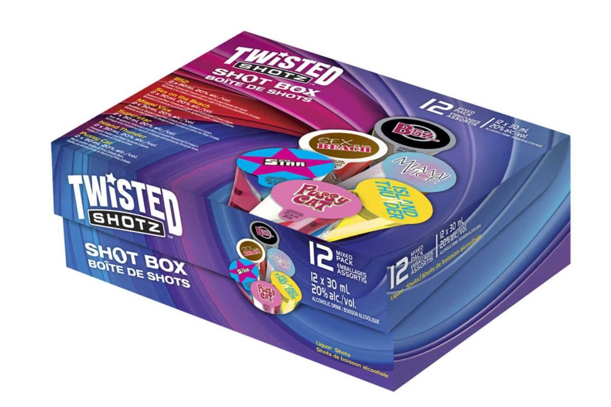 Twisted Shotz Shot Box (12 x 30 ml)