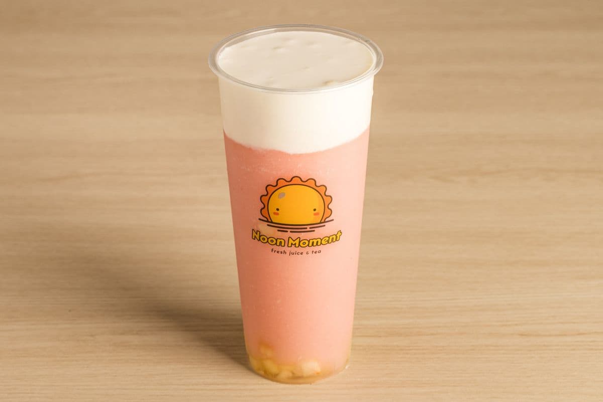Fresh Peach Macchiato