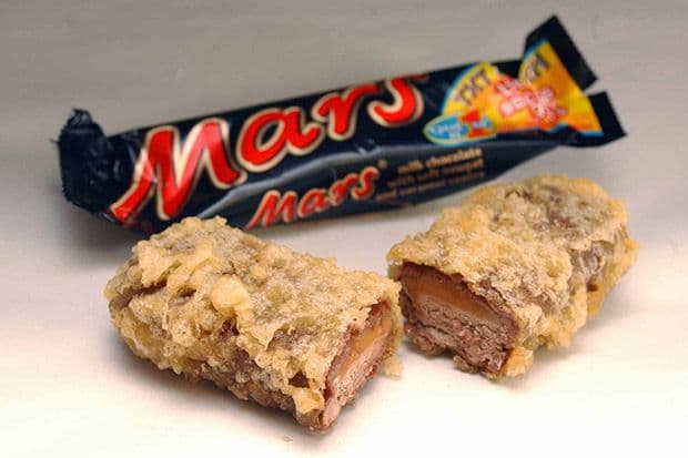 High End Bistro Deep-Fried Mars Bar