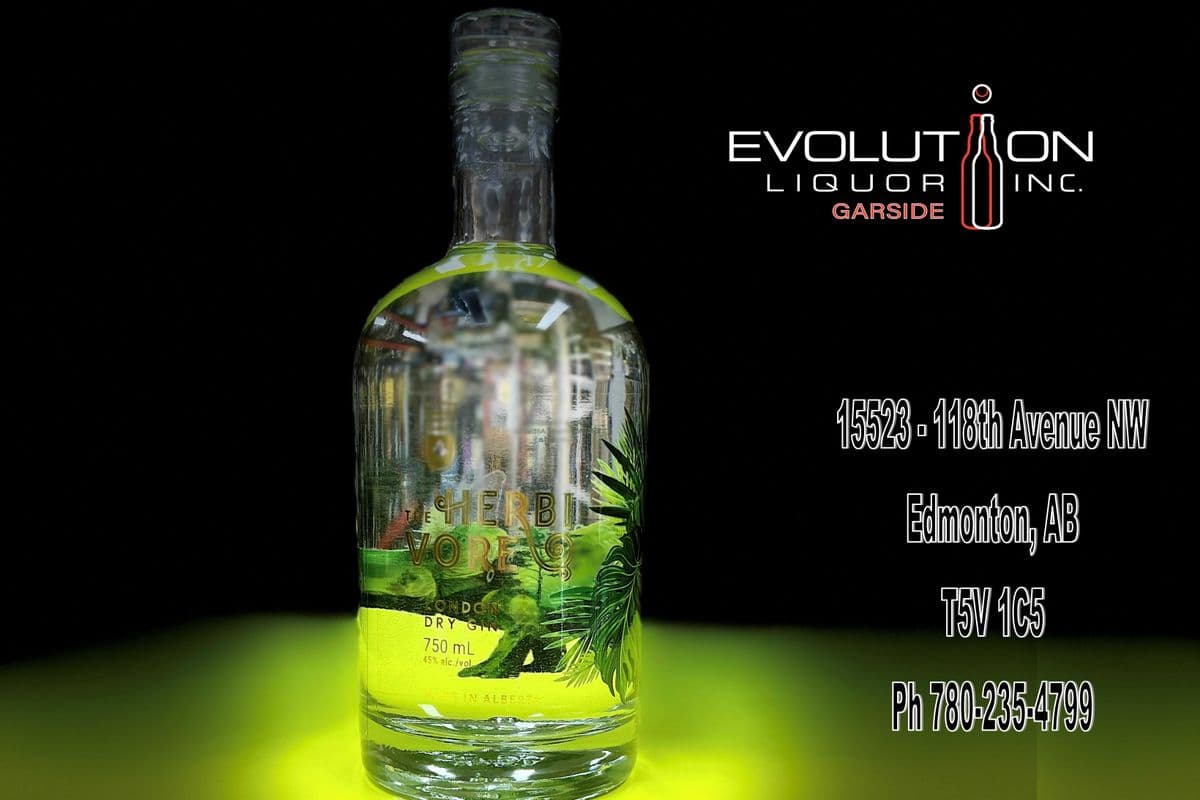 The Herbivore London Dry Gin 0750G (1 x 750ml Glass Bottle)