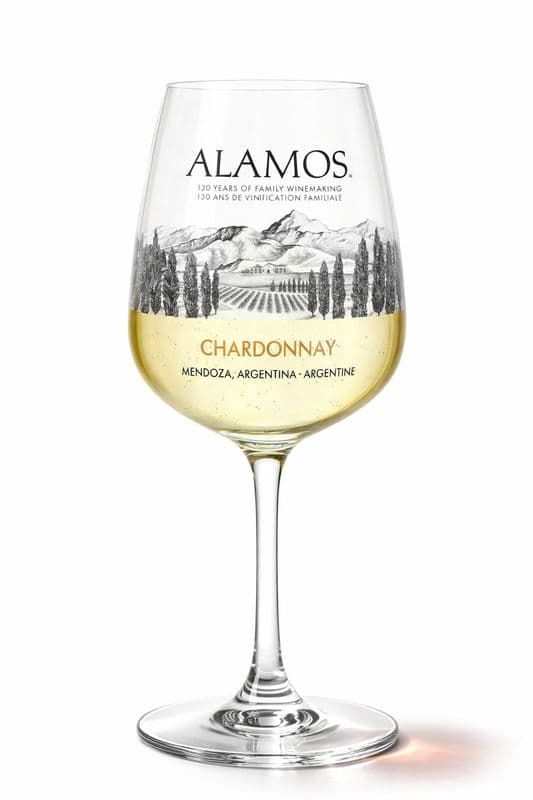 Alamos Chardonnay Glass 150ml / Alamos Chardonnay Verre 150ml