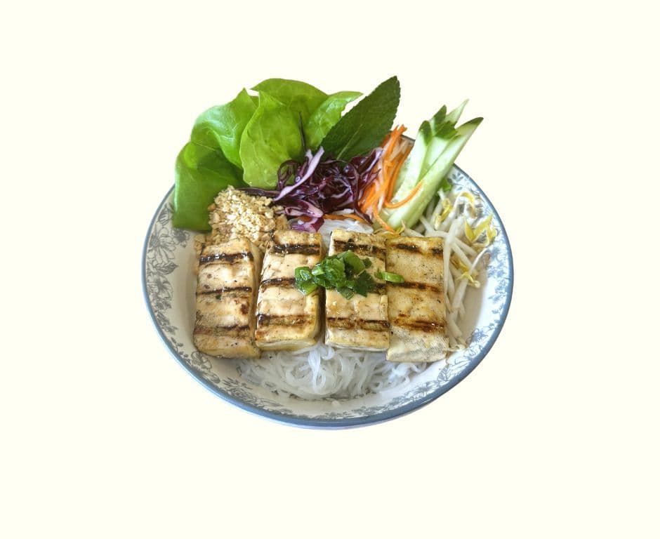 Vermicelle tofu grillé