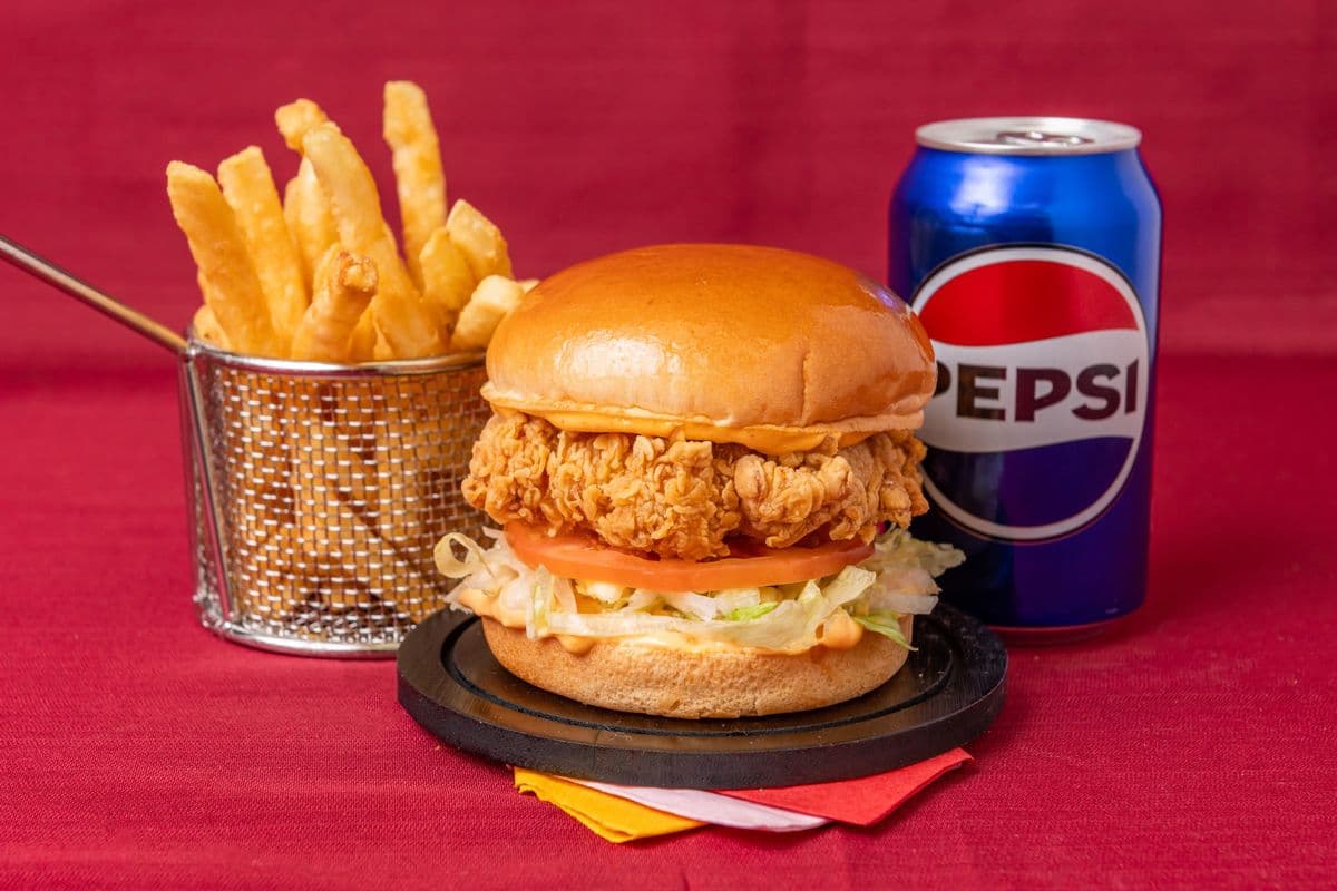 Homestyle Spicy Fried Chicken Sandwich Meal