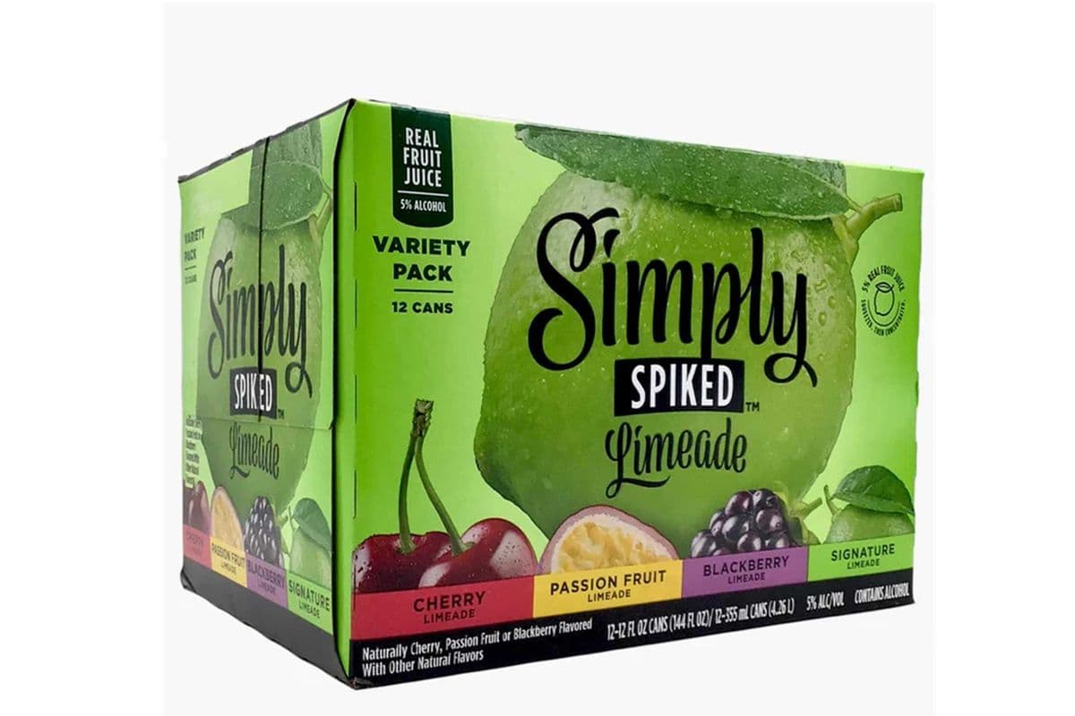 SIMPLY SPIKED LIMEADE VARIETY PACK SP 12 CANS (NEW ITEM) (12 x 355 ml)