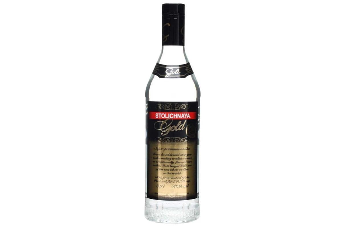Stolichnaya Gold Vodka 750 ML (1 x 750ml)