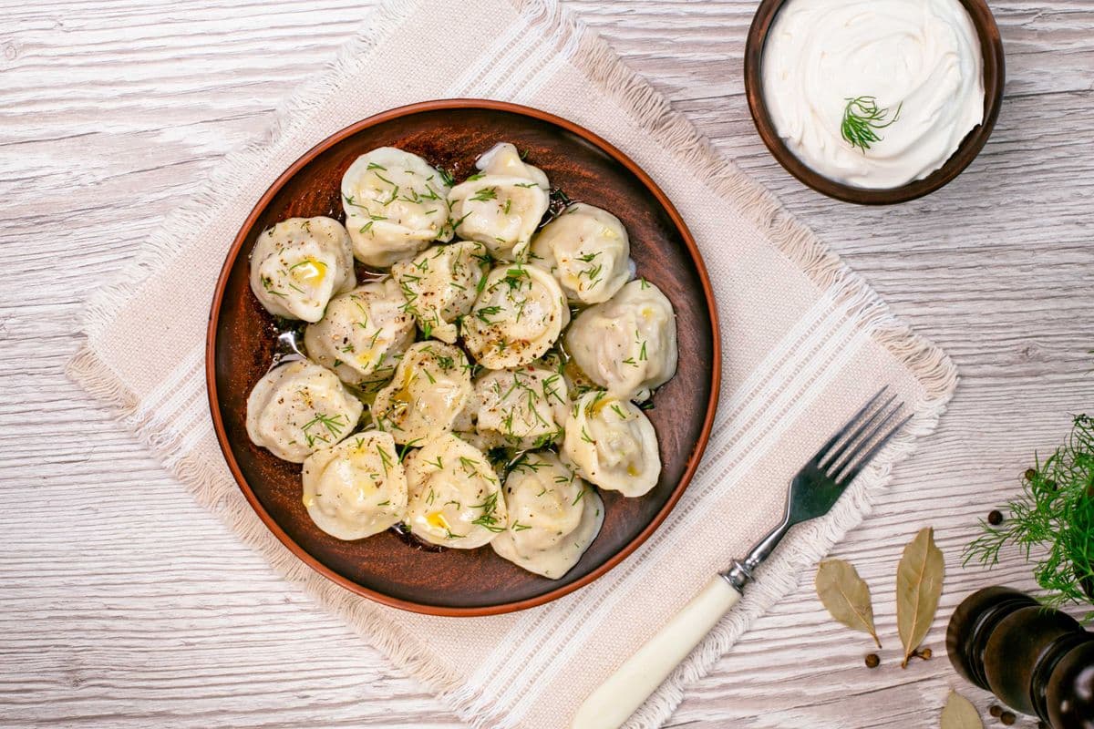 FROZEN Chicken and Pork Dumplings (48 pcs)