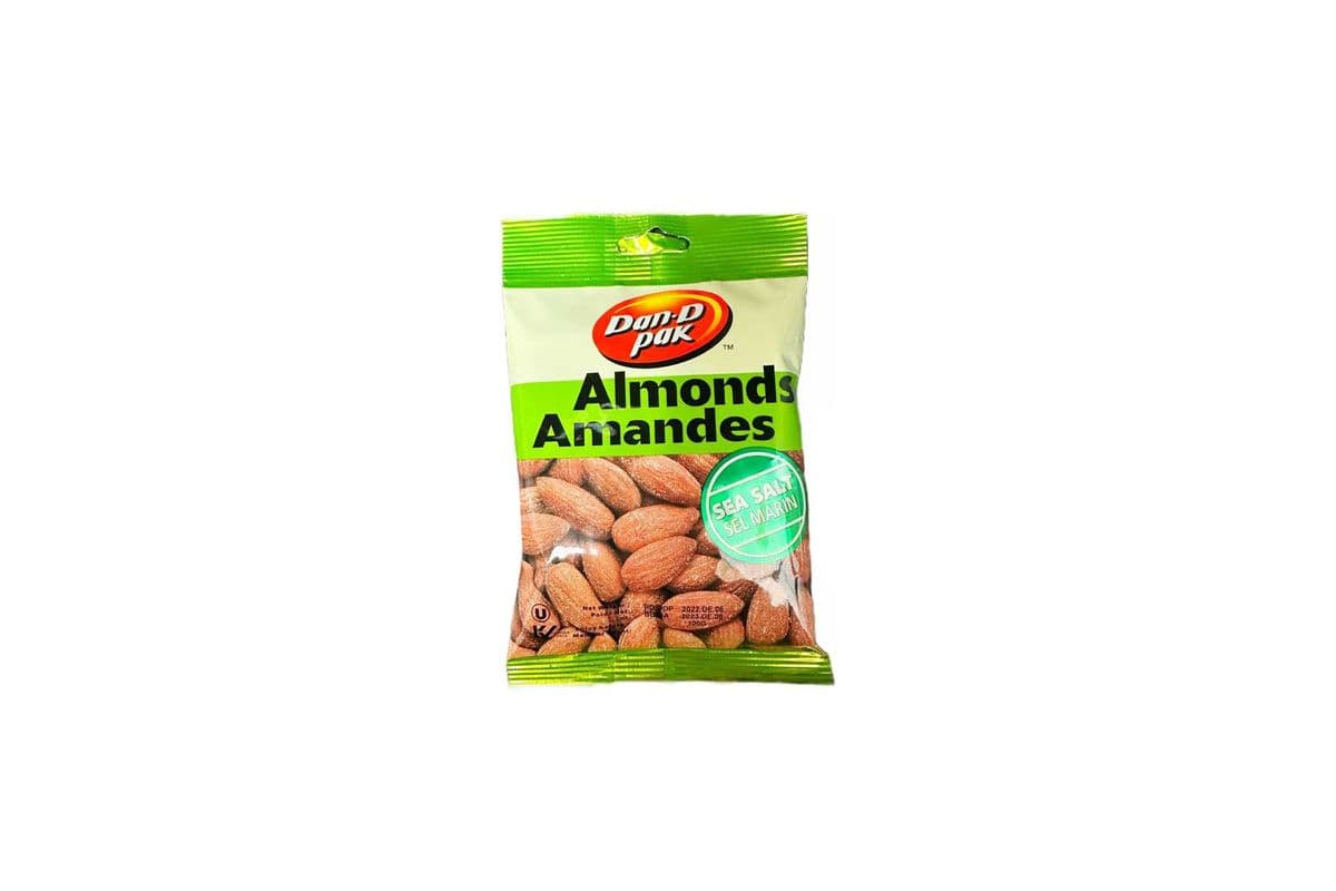 Dan D Pak Almonds Sea Salt 100GM (100gm)