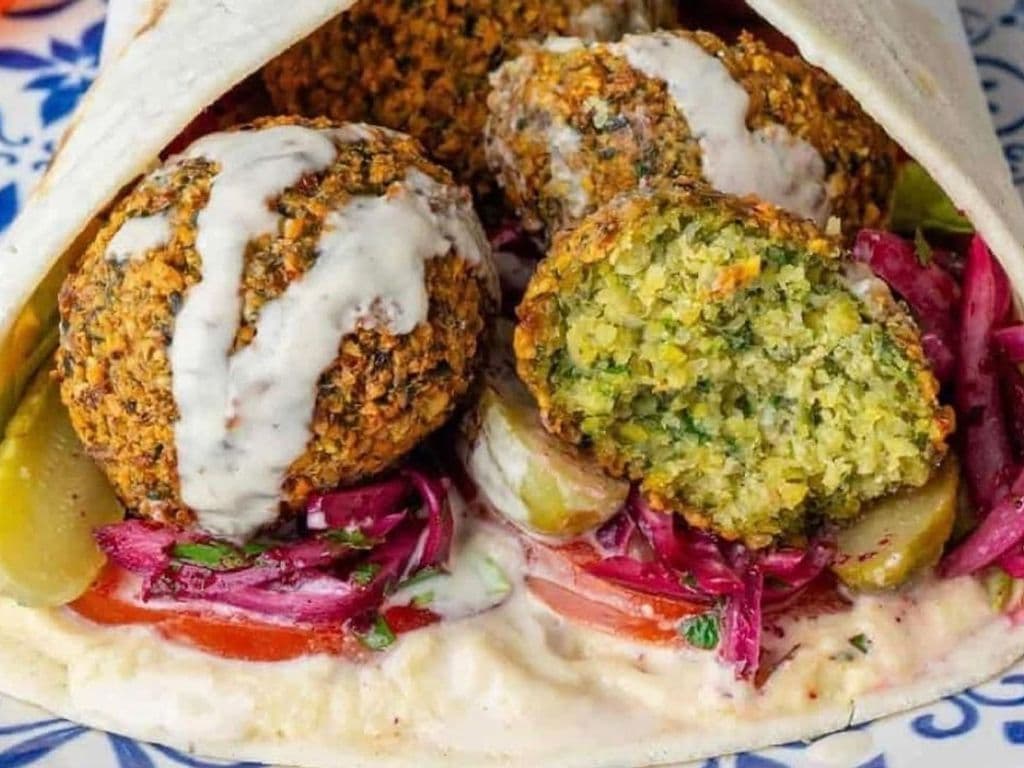 Regular Falafel Wrap