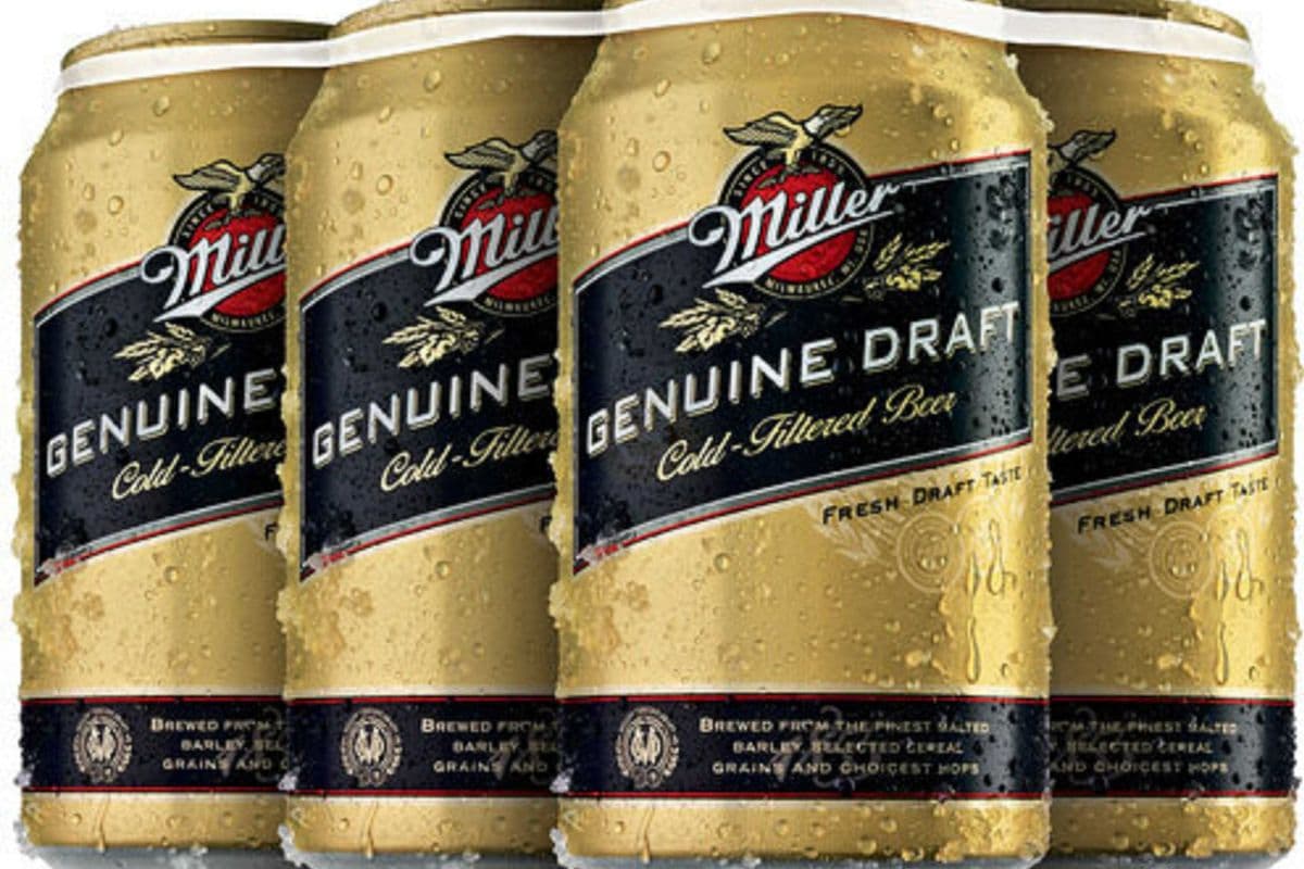 Miller Genuine Draft 6pc (6 x 355 ml)
