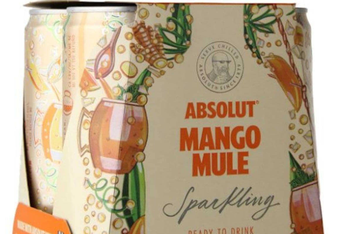 Absolut Mango Mule (4 x 355 ml Cans)