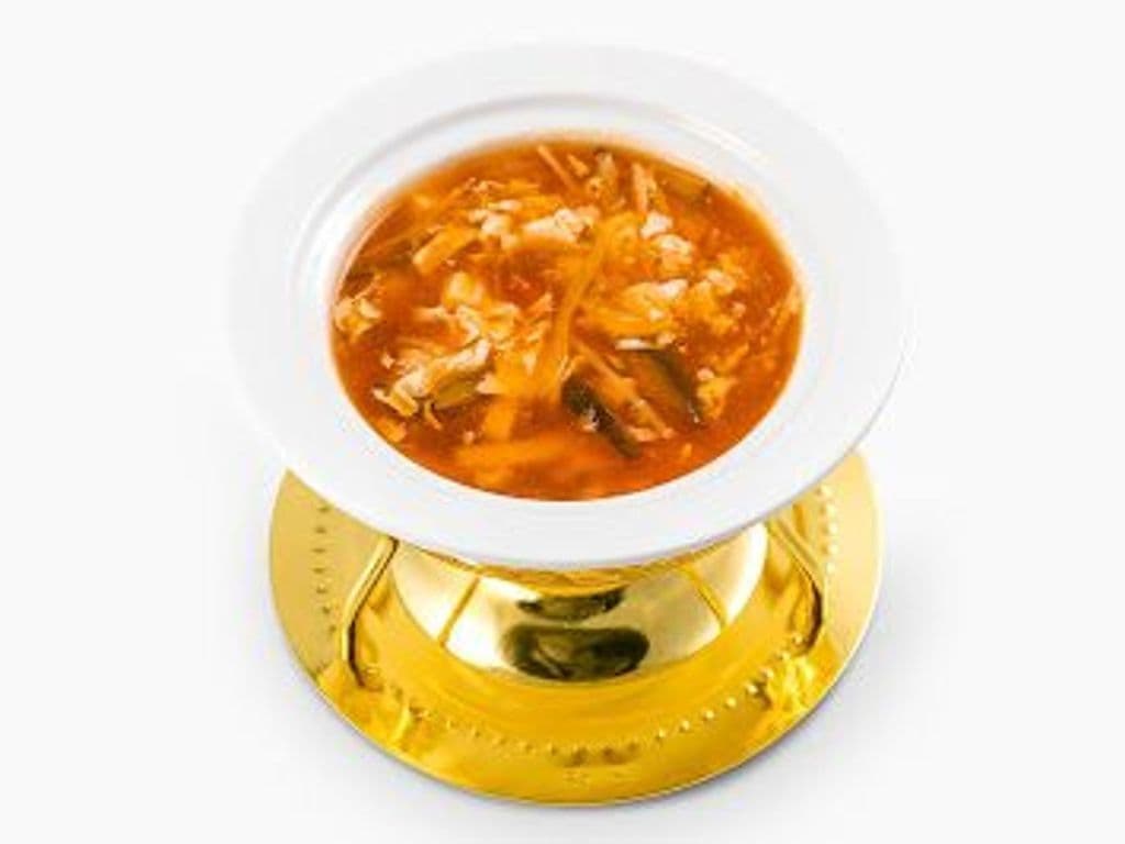 208. Vegetarian Hot & Sour Soup (Small)