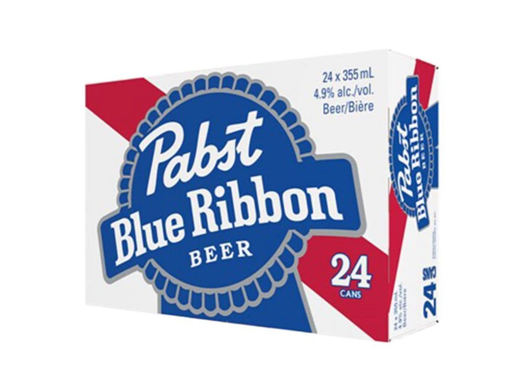 Pabst Blue Ribbon 24 Pack Cans (24x355ml)