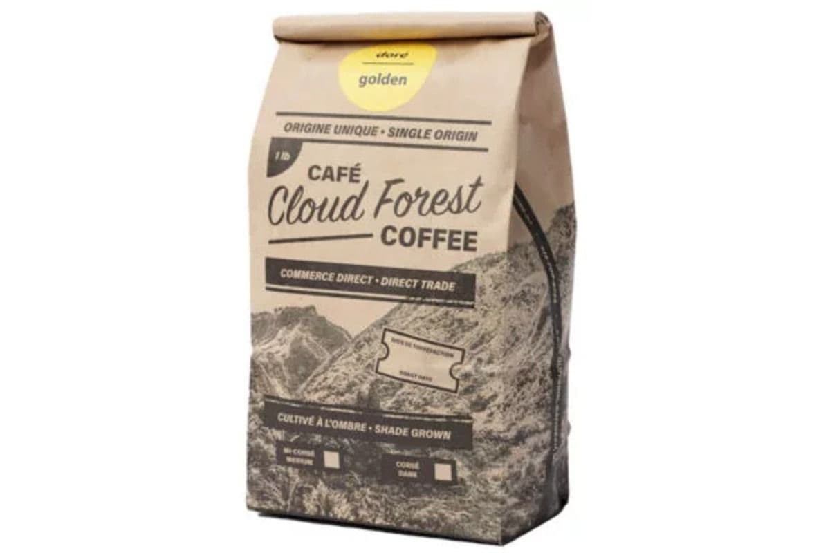 Cloud Forest Coffee Beans - Golden (Light Roast) (454g)