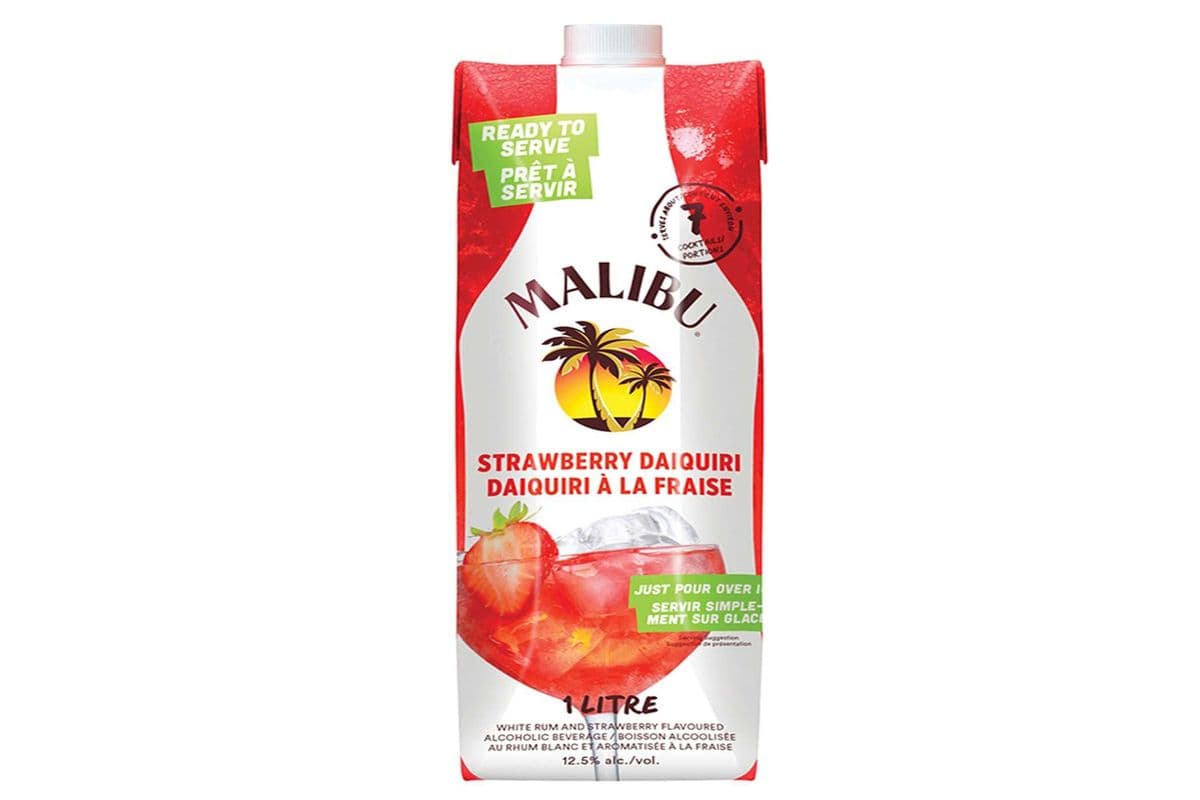MALIBU STRAWBERRY DAIQUIRI 1L (1 x 1 LITRE)