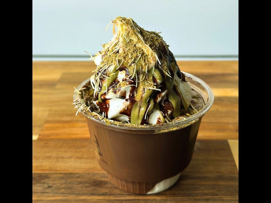 Dubai Chocolate Sundae
