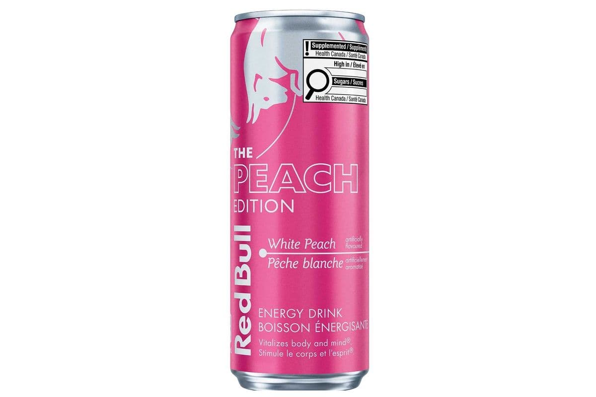 Red Bull Energy Drink - White Peach (250 ml)