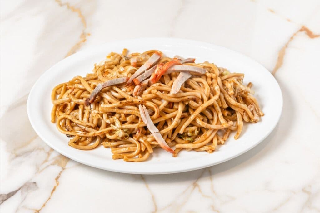 76. Shanghai Fried Noodles / 上海粗炒