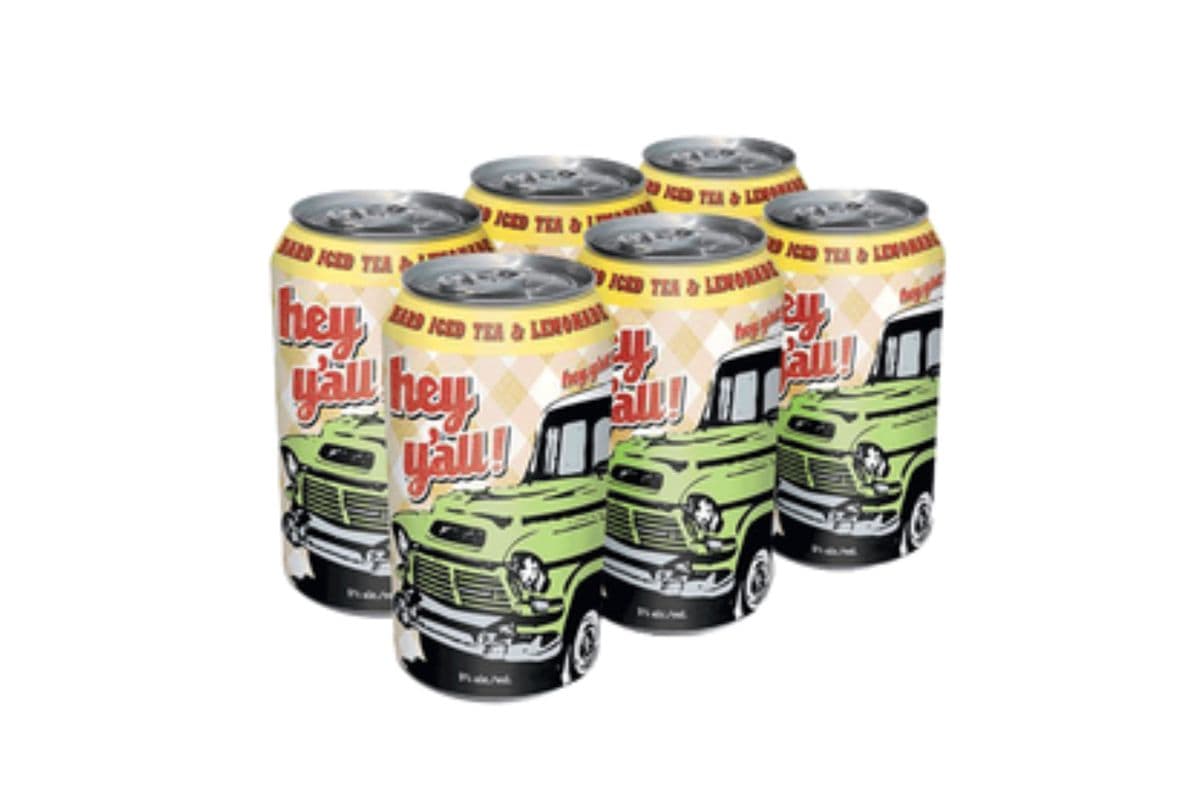Hey Y'All Tea & Lemonade (6 Cans)