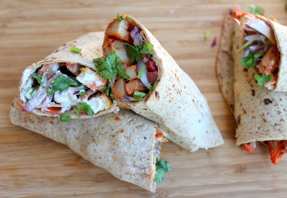 Chilli Chicken Wrap