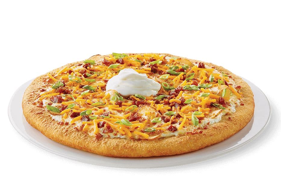 8" Individual Spicy Perogy Pizza