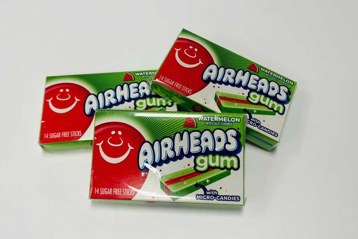 Airheads Watermelon Gum (35g) (5 Cal)