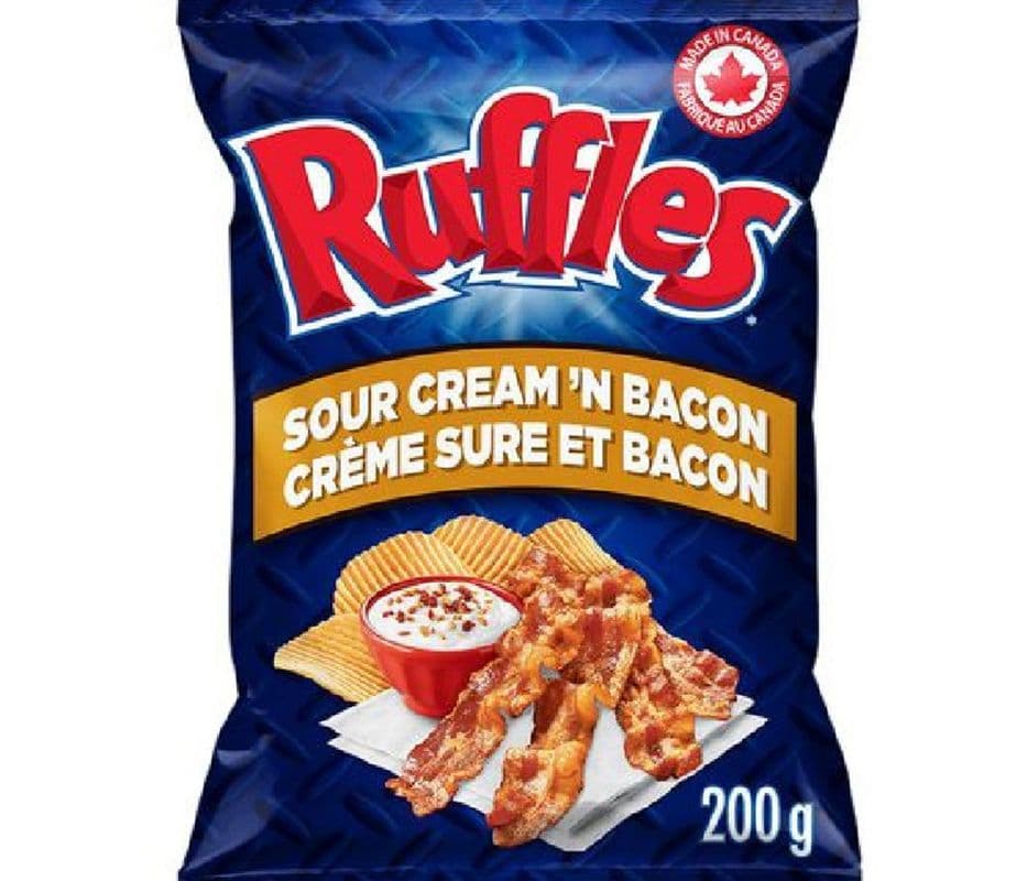 Large Ruffles Sour Cream and Bacon (200 g)